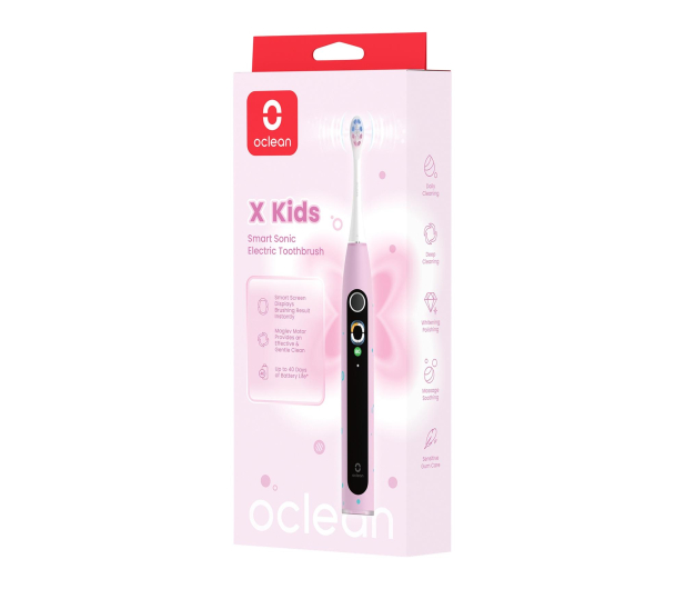 Oclean Oclean Szczoteczka soniczna X Kids (różowa) - 1568705 - zdjęcie 7