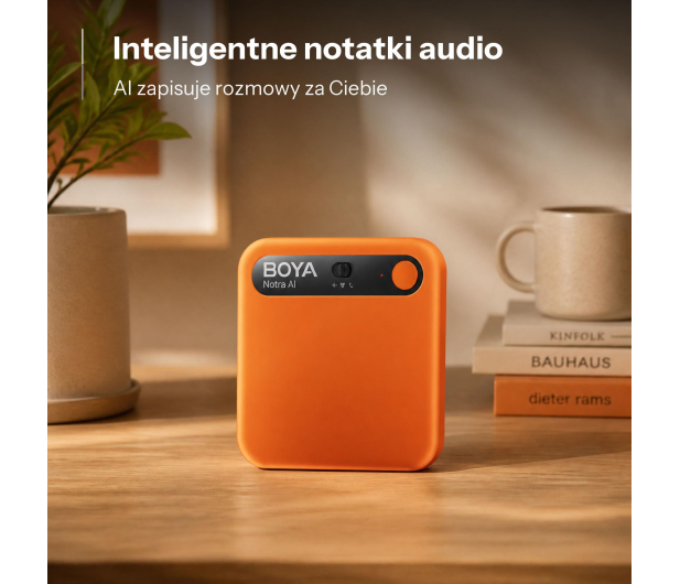Boya Dyktafon AI Notra Pomarańczowy - 1571198 - zdjęcie 8