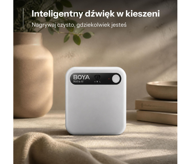 Boya Dyktafon AI Notra Srebrny - 1571200 - zdjęcie 9