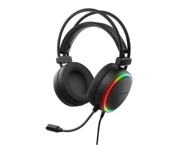 Genesis NEON 614 RGB Czarne - 1571494 - zdjęcie 3