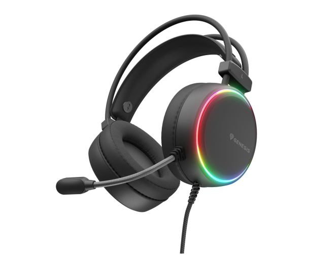 Genesis NEON 614 RGB Czarne - 1571494 - zdjęcie
