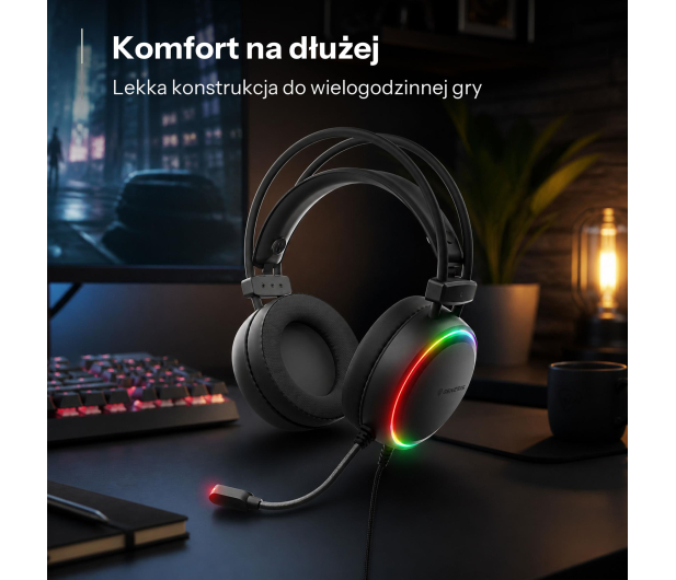Genesis NEON 614 RGB Czarne - 1571494 - zdjęcie 7