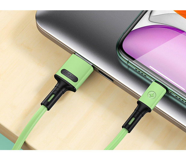 USAMS Kabel U52 microUSB 2A Fast Charge 1m żółty - 1569120 - zdjęcie 4