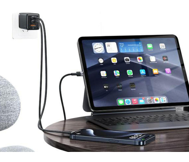 USAMS Kabel USB-C na USB-C 60W 1,2m Aluminum - 1569144 - zdjęcie 5