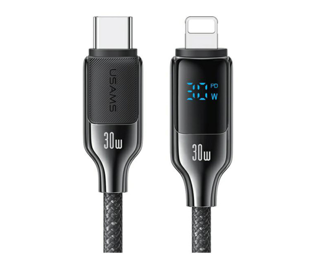 USAMS Kabel USB-C na Lightning 30W 1,2m - 1569158 - zdjęcie