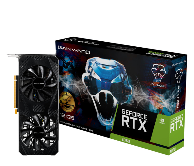 Gainward GeForce RTX 3060 Python II OC 12GB GDDR6 - 1568486 - zdjęcie