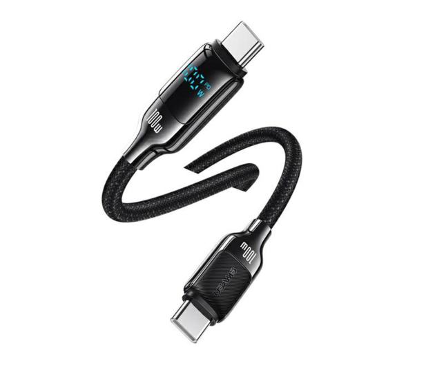USAMS Kabel USB-C na USB-C 100W 1,2m czarny - 1569147 - zdjęcie 2