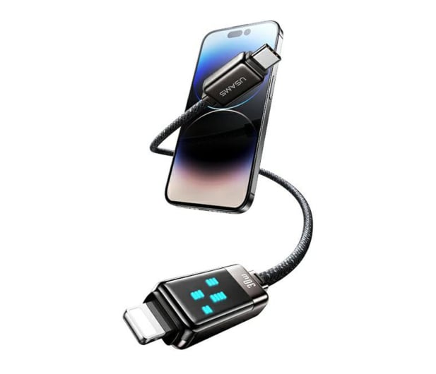 USAMS Kabel USB-C na Lightning 30W 1,2m - 1569162 - zdjęcie 5