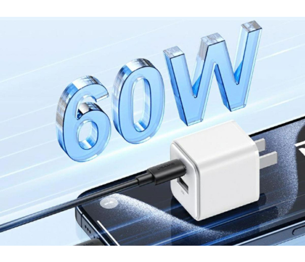 USAMS Kabel USB-C na USB-C 60W 1m Fast Charging YD Series biały - 1569012 - zdjęcie 2
