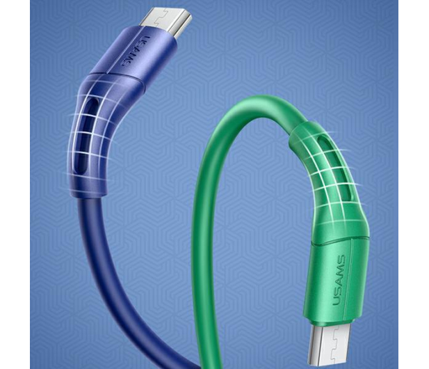 USAMS Kabel U68 microUSB 2A Fast Charge 1m biały SJ502USB02 - 1569034 - zdjęcie 8