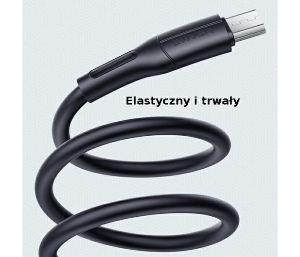 USAMS Kabel U68 microUSB 2A Fast Charge1m niebieski SJ502USB03 - 1569007 - zdjęcie 5