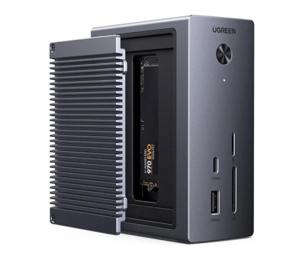 UGREEN Stacja dokująca CM923 USB-C/HDMI 3xUSB USB-C RJ45 SD/TF M.2 - 1574358 - zdjęcie 3