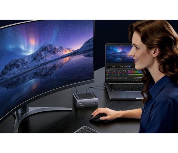 UGREEN Stacja dokująca CM923 USB-C/HDMI 3xUSB USB-C RJ45 SD/TF M.2 - 1574358 - zdjęcie 4