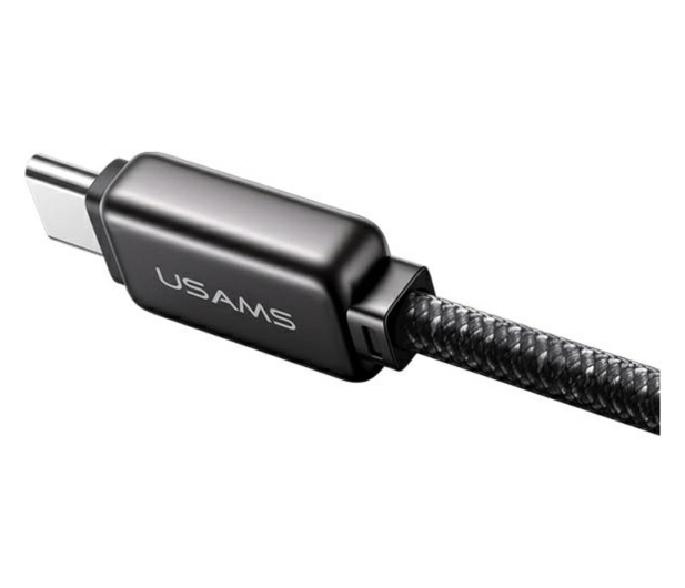 USAMS Kabel USB-C na USB-C 100W 1,2m tytanowy - 1569125 - zdjęcie