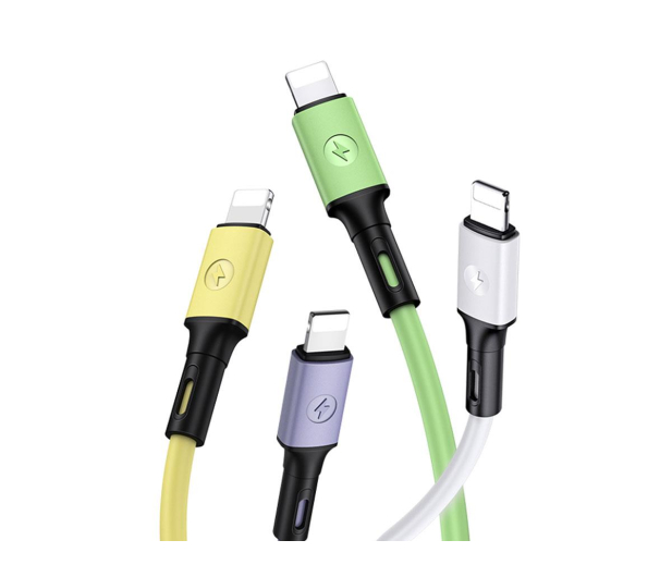 USAMS Kabel U52 lightning 2A Fast Charge1m purpurowy - 1569079 - zdjęcie 7
