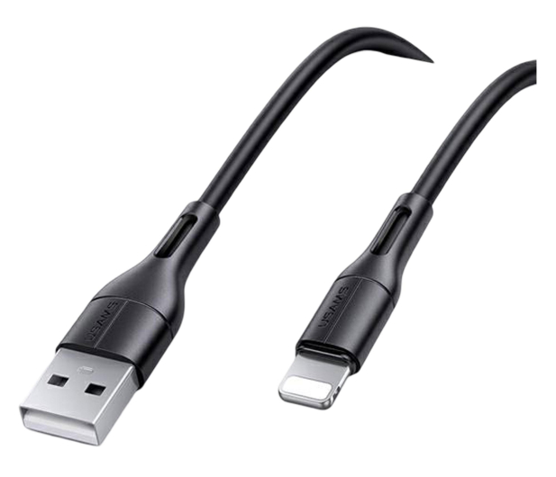 USAMS Kabel U68 lightning 2A Fast Charge 1m czarny (US-SJ500) - 1569018 - zdjęcie 2