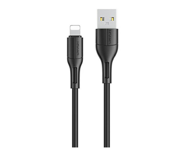 USAMS Kabel U68 lightning 2A Fast Charge 1m czarny (US-SJ500) - 1569018 - zdjęcie