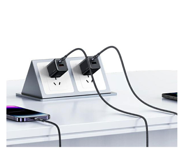 USAMS Kabel USB-C na Lightning 30W 1,2m Aluminum - 1569101 - zdjęcie 5
