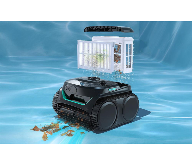 Wybot Bezprzewodowy robot do czyszczenia basenów C2 Pro Visi - 1503703 - zdjęcie 9