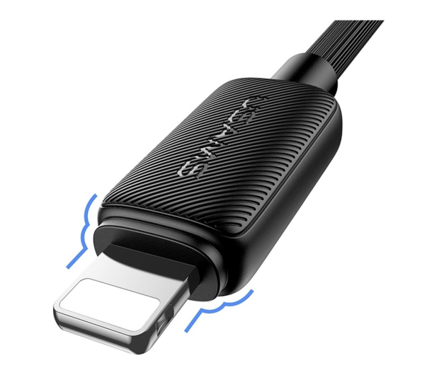 USAMS Kabel 2,4A USB-A do Lightning 1m biały - 1569143 - zdjęcie 4