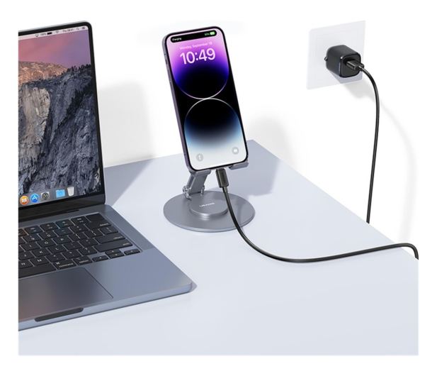 USAMS Kabel 2,4A USB-A do Lightning 1m biały - 1569143 - zdjęcie 7
