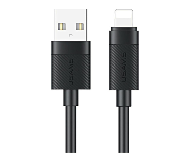 USAMS Kabel 12W Lightning do USB-A 1m czarny - 1569145 - zdjęcie