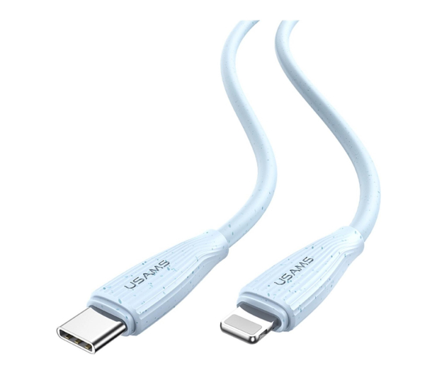 USAMS Kabel 30W USB-C do Lightning 1m różowy - 1569146 - zdjęcie 6