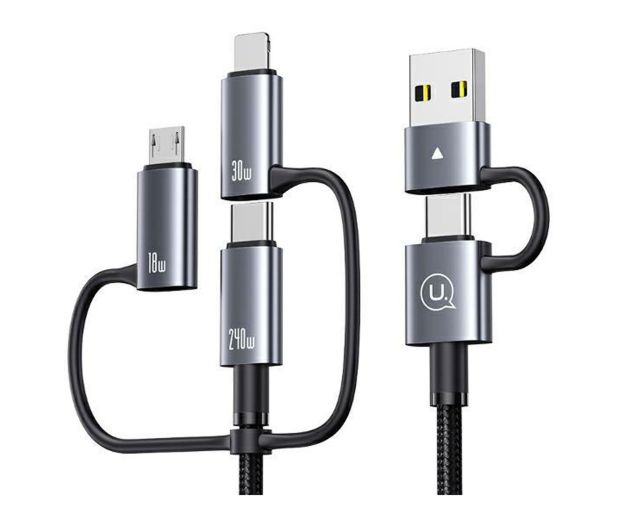 USAMS Kabel 6w1 Fast charging 240W 1,2m - 1569157 - zdjęcie 5
