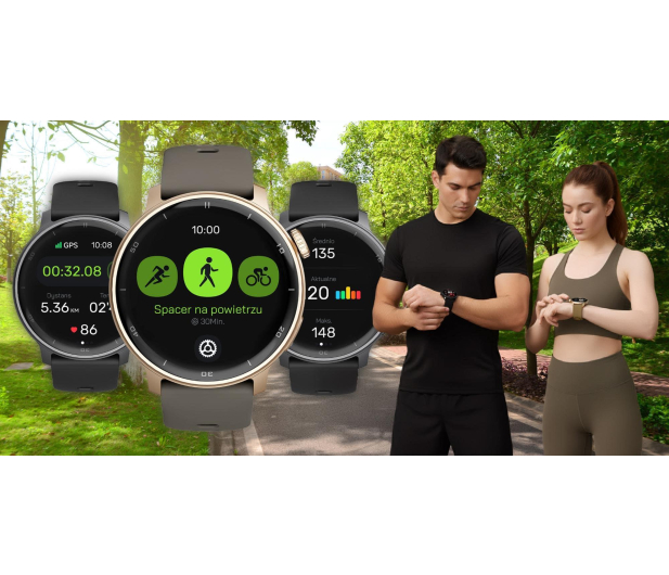 Stelio Activ AI 46mm GPS Złoty - 1575969 - zdjęcie 14