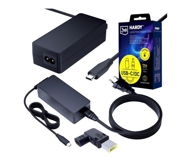3mk Hardy Laptop PowerAdapter Lenovo 20V USB-C DC 11 x 4.5 slim - 1572624 - zdjęcie