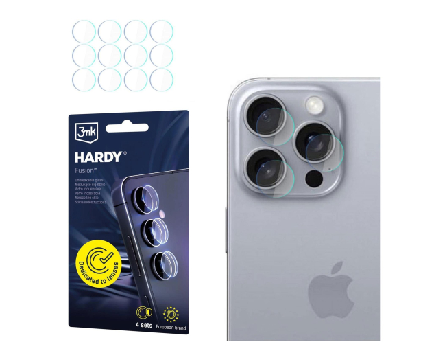 3mk Hardy Fusion Lens Protection do Apple iPhone 16 Pro - 1571685 - zdjęcie