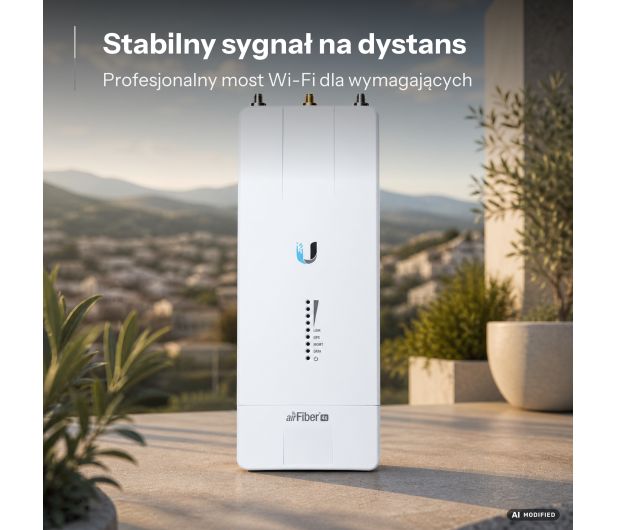 Ubiquiti AF-4X Radiolinia AirFiber 4,9GHz GPS 1x RJ45 1000Mb/s 29dBi - 1573536 - zdjęcie 2