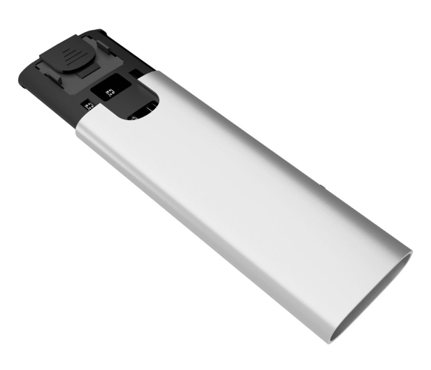 Natec RHINO M.2 NVME LITE USB-C 3.2 GEN 2 ARCTIC SILVER - 1574547 - zdjęcie 2