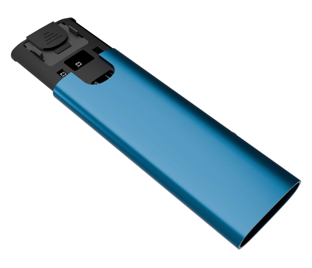 Natec RHINO M.2 NVME LITE USB-C 3.2 GEN 2 HORIZON BLUE - 1574546 - zdjęcie 2