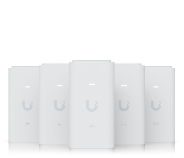 Ubiquiti POE-24-12W-5P Zasilacz PoE 24V 0,5A 12W 5-pack - 1573622 - zdjęcie