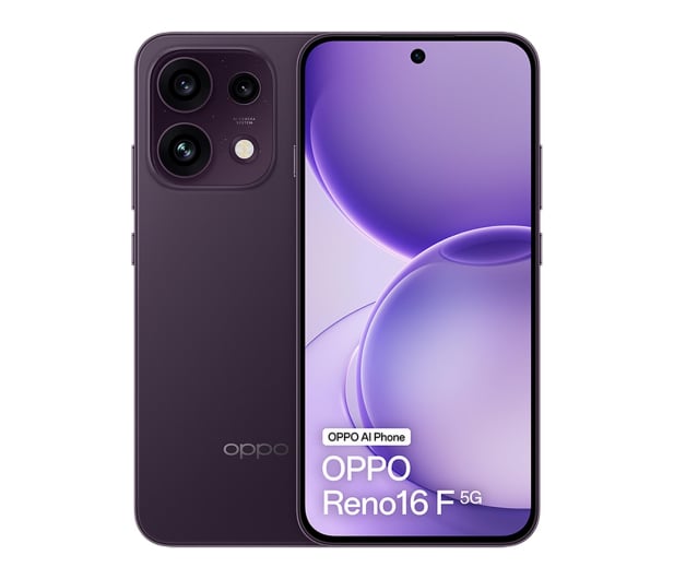 OPPO Reno16F 5G 8/256GB Dark Purple - 1576105 - zdjęcie