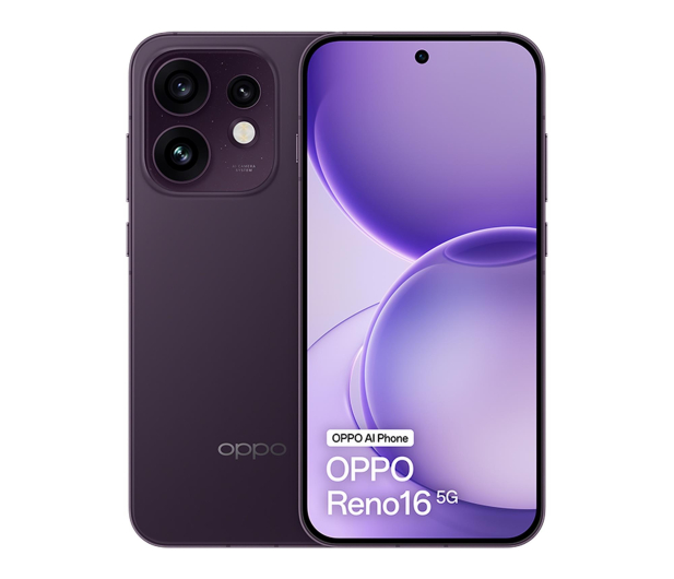 OPPO Reno16 5G 8/512GB Dark Purple - 1575583 - zdjęcie