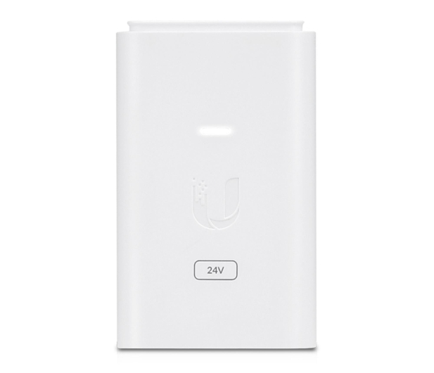 Ubiquiti POE-24-7W-G-WH Zasilacz PoE 24V 0,3A 7W Gigabit Biały - 1573629 - zdjęcie 2