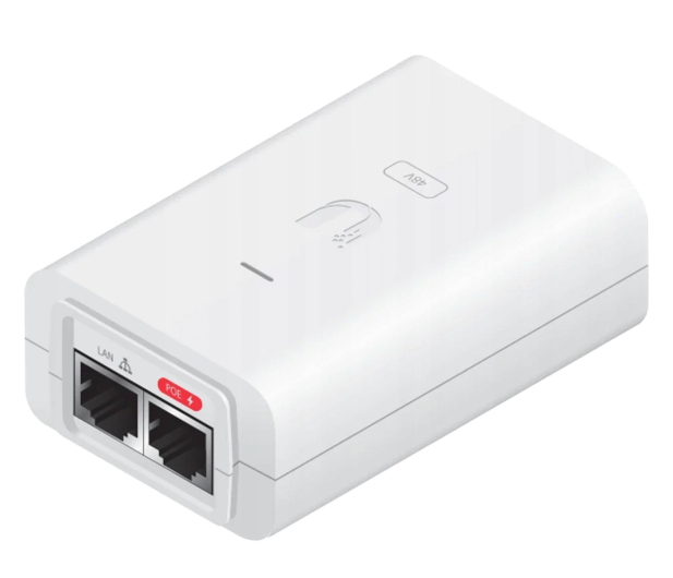 Ubiquiti POE-48-24W-WH Zasilacz PoE 48V 0,5A 24W - 1573631 - zdjęcie
