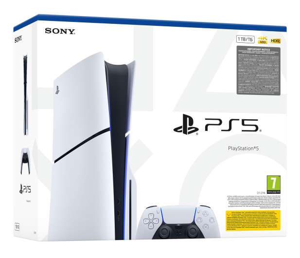 Sony PlayStation 5 Slim + DualSens Chrome Teal - 1331519 - zdjęcie 5