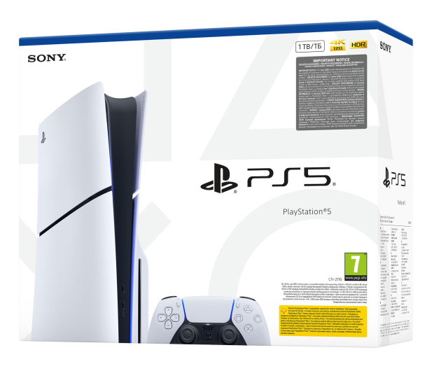 Sony PlayStation 5 Slim + DualSens Chrome Teal - 1331519 - zdjęcie 7