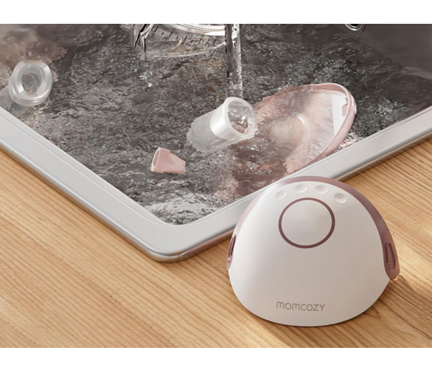 MOMCOZY Laktator M6 bezprzewodowy podwójny czerwony BP311 - 1574086 - zdjęcie 5