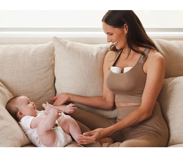 MOMCOZY Laktator S12 Pro podwójny różowy - 1574090 - zdjęcie 6