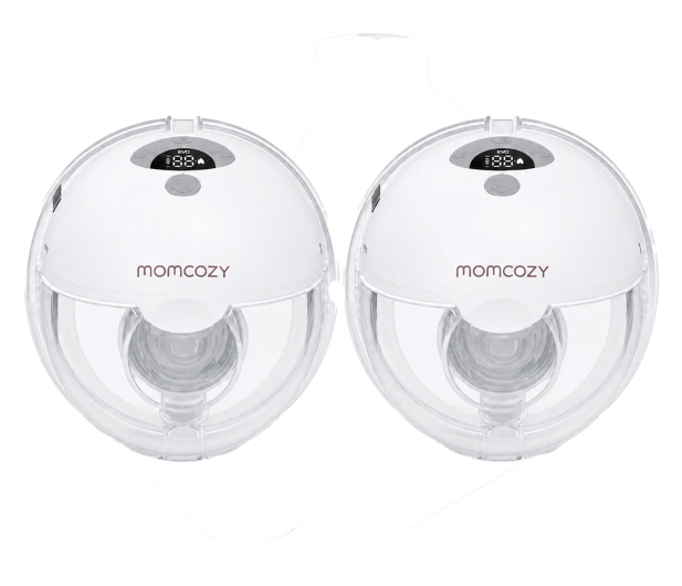 MOMCOZY Laktator M5 podwójny szary - 1574085 - zdjęcie