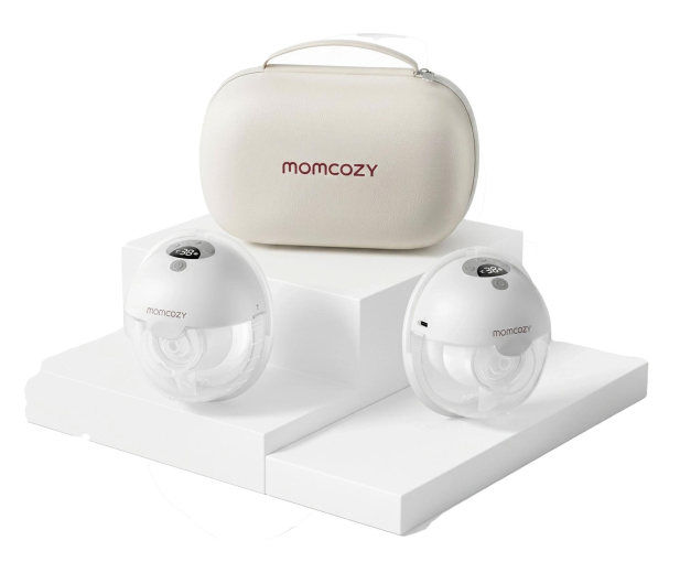 MOMCOZY Laktator M5 podwójny szary - 1574085 - zdjęcie 2