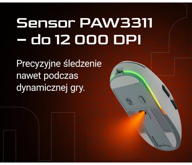 SMX Bonobo V2 RGB 94 grey - 1514876 - zdjęcie 5
