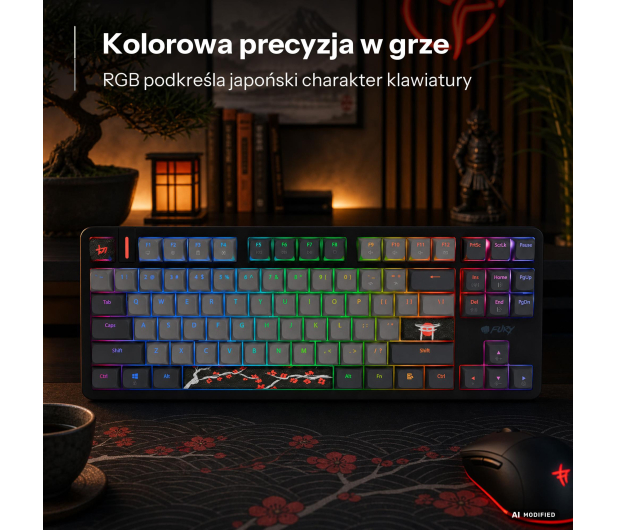 Fury KANABO K6 US RGB (Magnetic) Grey / Black - 1578064 - zdjęcie 10