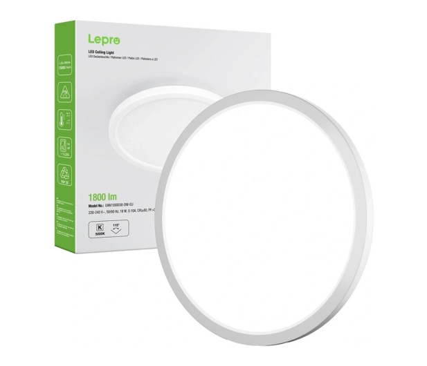 Lepro Lampa sufitowa 1500038 18W 1800lm - 1575359 - zdjęcie 2