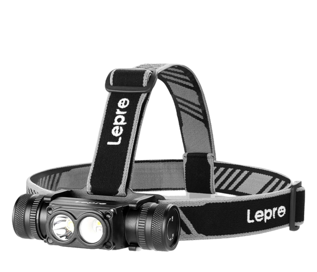 Lepro Latarka czołowa 320018 1000lm akumulatorowa - 1575346 - zdjęcie