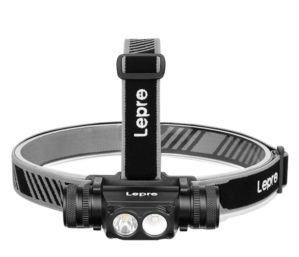 Lepro Latarka czołowa 320018 1000lm akumulatorowa - 1575346 - zdjęcie 2